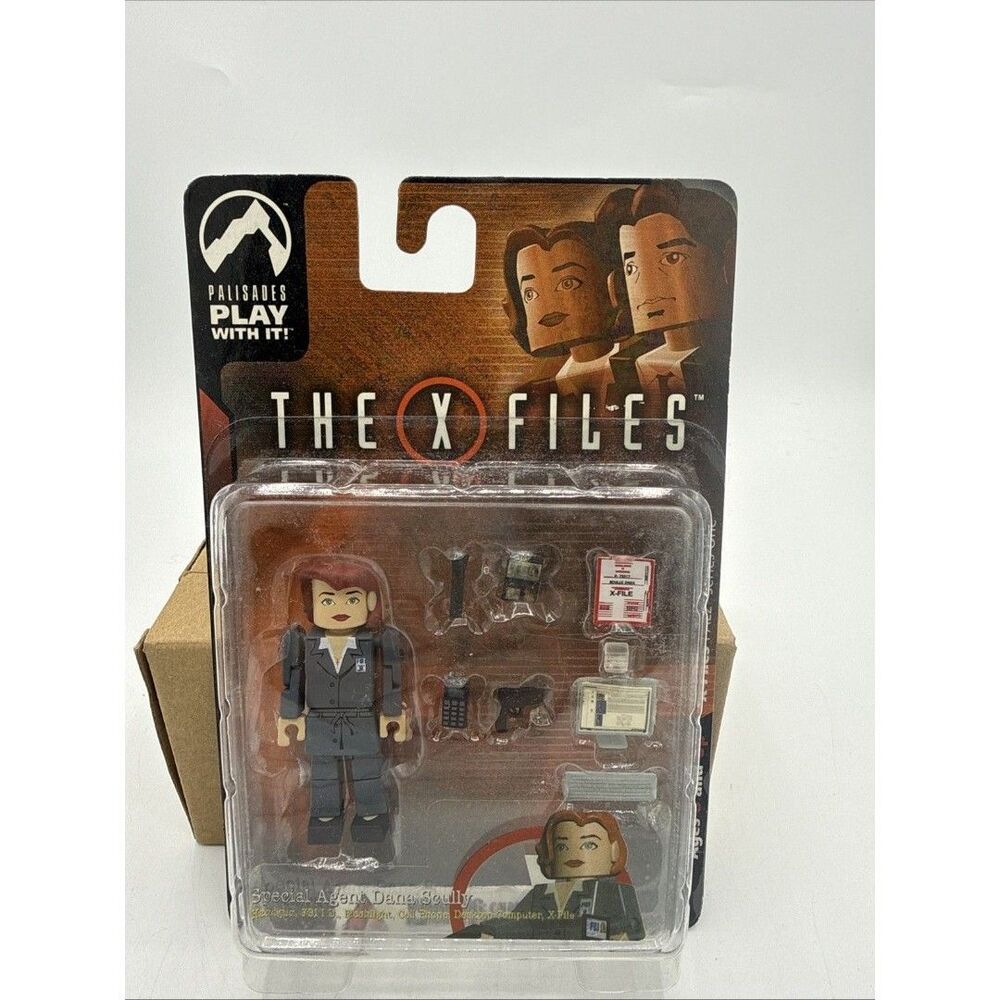 THE X FILES Special Agent Dana Scully PALZ Series 1 2005 Palisades Toys New